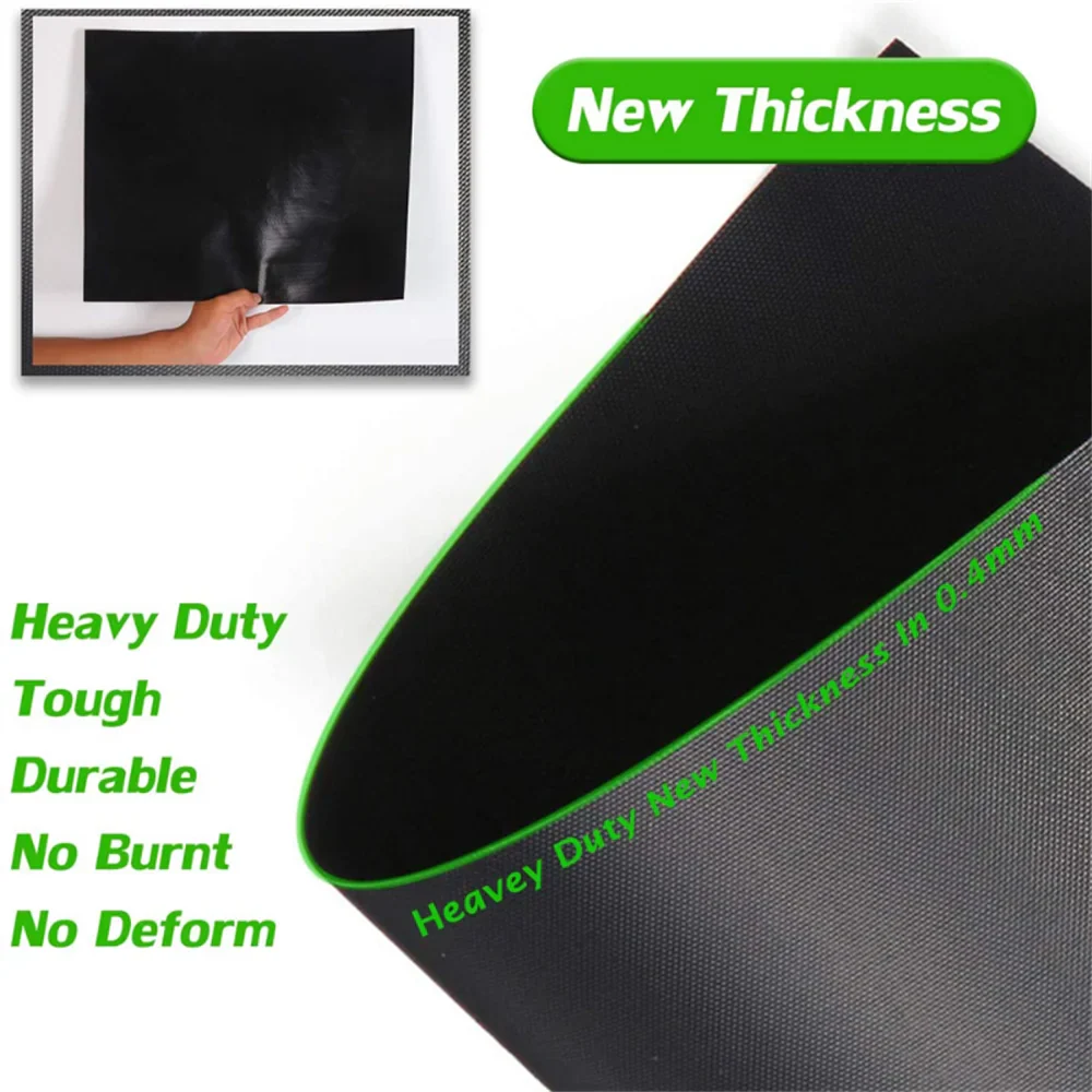 BBQ Grill Mat – Non-Stick, Heat Resistant & Reusable 40x33cm