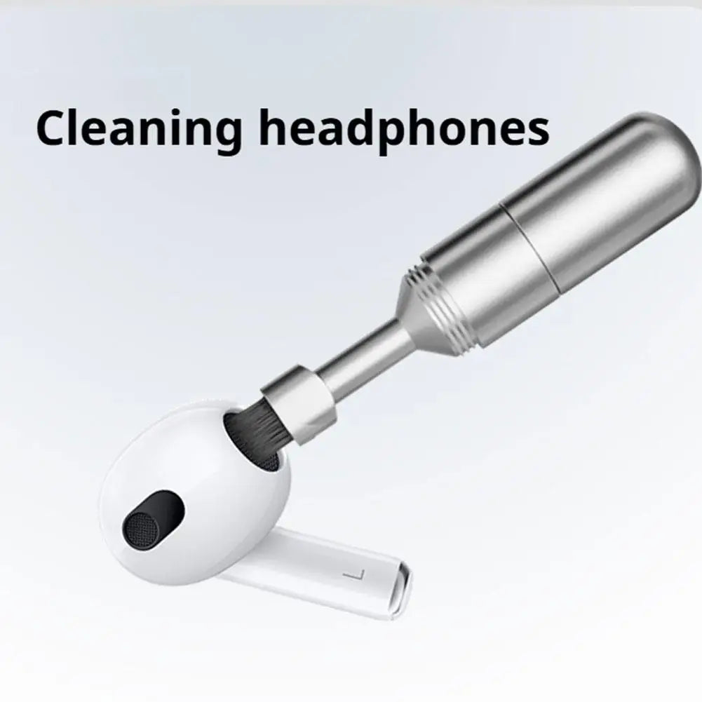 2-in-1 SIM Eject Pin & Earbuds Cleaning Brush Keychain Tool