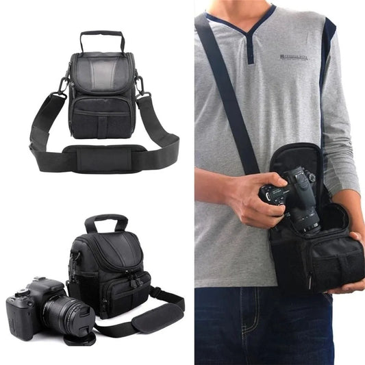Single Shoulder SLR Camera Bag – Scratch-Proof Nylon Handbag Camera Shoulder Bag Peaceful Pleasures Health and Wellness