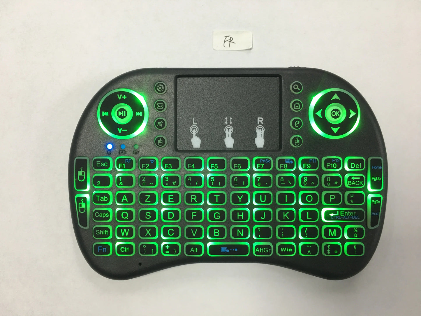 AyeBeau RGB Mini Wireless Keyboard & Touchpad | Multi-Language