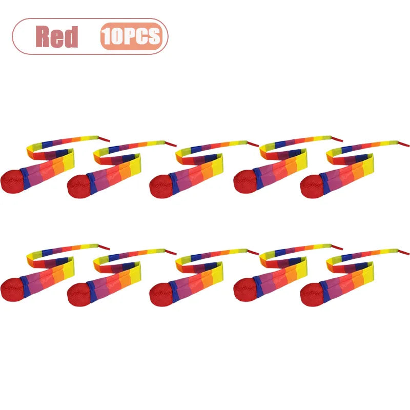 Rainbow Meteor Ball Set 1–20 PCS | Soft Tail Throwing Catching Toy