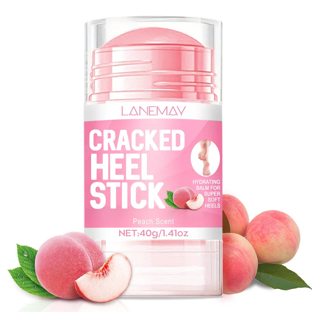 Peach Foot Balm 40g – Coconut Oil & Aloe for Soft, Smooth Heels