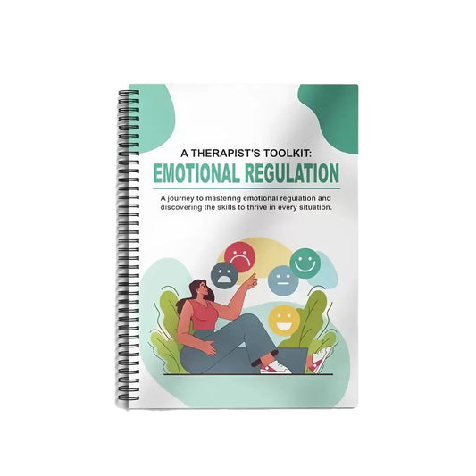 Emotional Regulation Workbook Adults Teens Therapist Guided Mental Peaceful Pleasures Health and Wellness Default Title