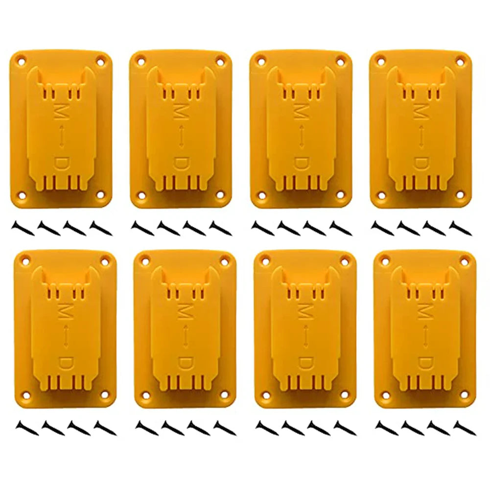 Wall Mount Drill Holder Rack for 12V–20V Power Tools | 3/8/12 Pack