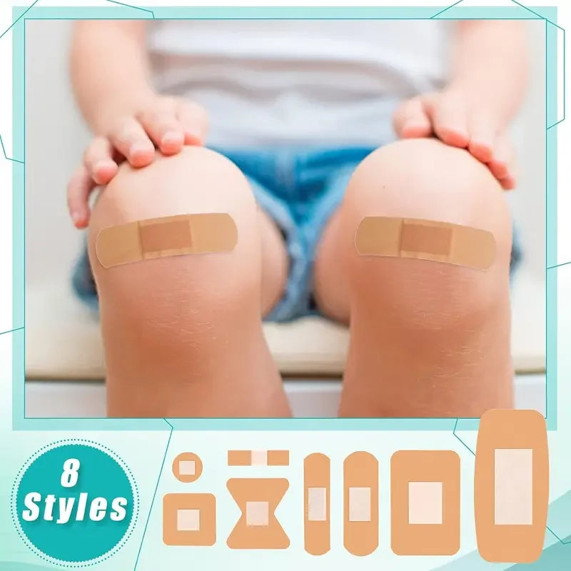 40PCS /Set Bandage Collection - Waterproof,Breathable,Assorted Sizes,Fingertip, Adhesive,Bulk Pack for First Aid,Wound Care Peaceful Pleasures Health and Wellness