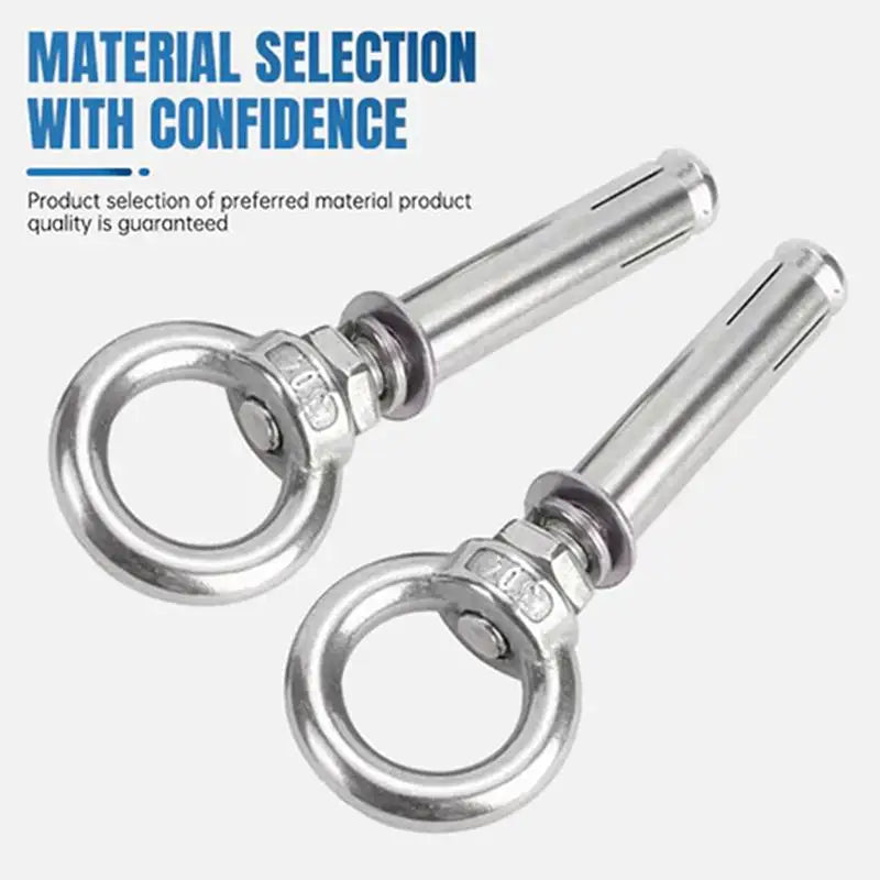 New M6 M8 M10 304 Stainless Steel Expansion Bolt Anti-Loose Sheep Eye Pull Screw Peaceful Pleasures Health and Wellness