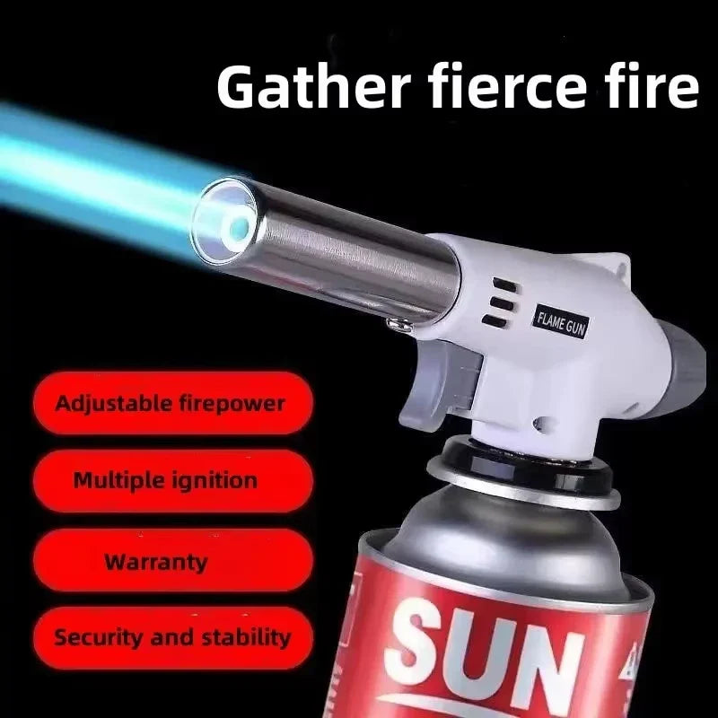 Butane Gas Torch – BBQ, Camping, Baking & Welding Flame Gun