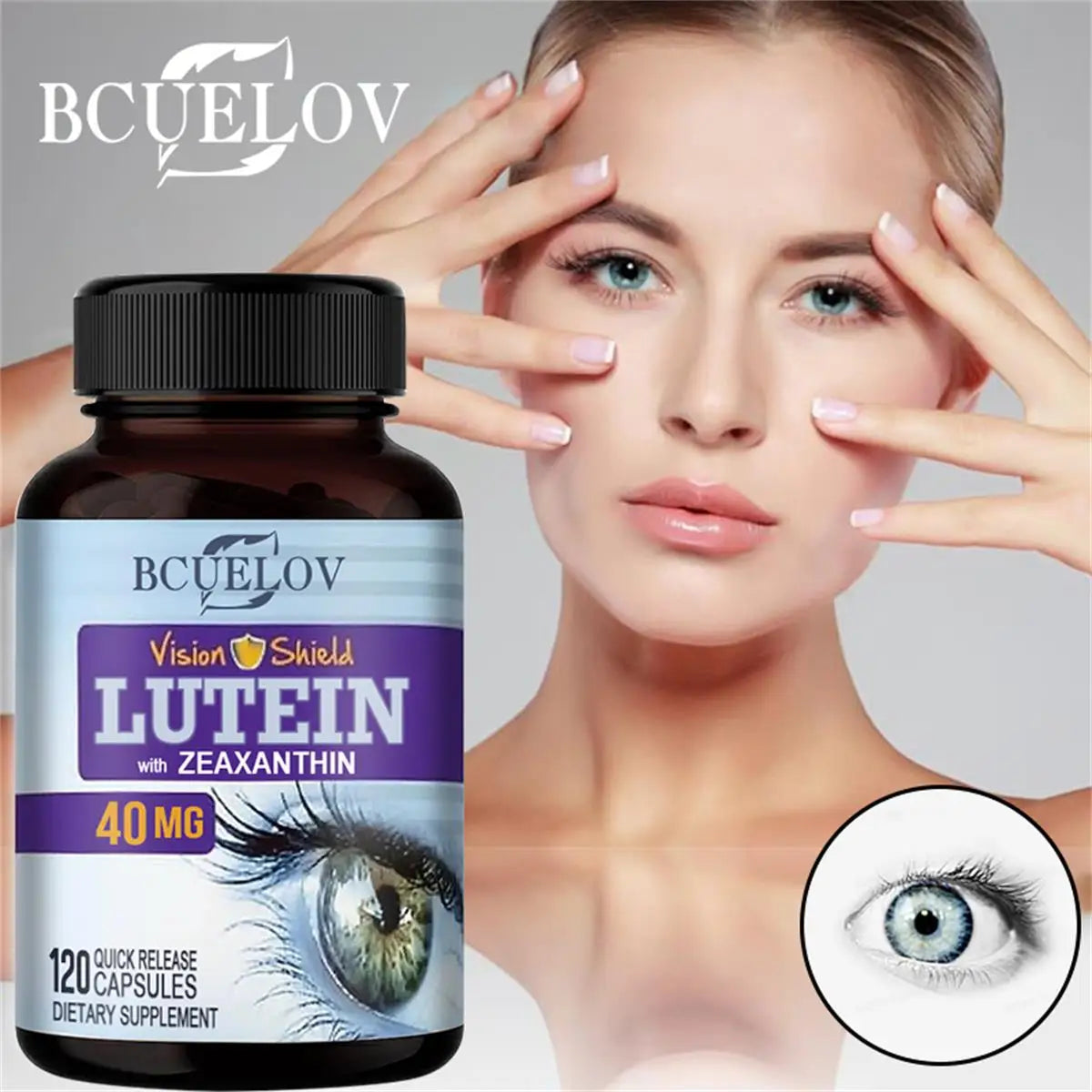 Lutein & Zeaxanthin Eye Softgels | Vision & Macula Support