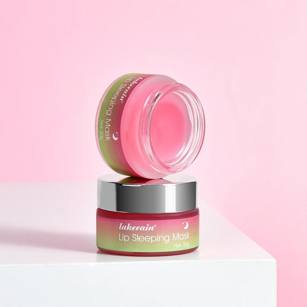 Peach Collagen Lip Sleeping Mask Powerful Moisturizing Repair Plumping Suitable Dry Chapped Lips Skin Care Long-Lasting Hydrate Peaceful Pleasures Health and Wellness peach 2pcs