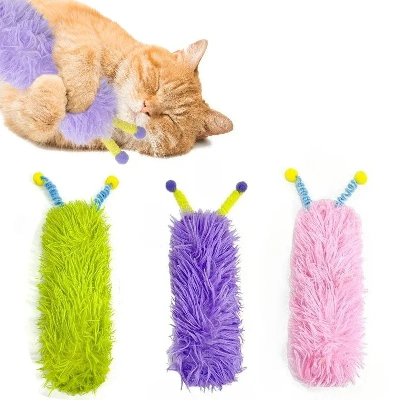 Catnip Plush Cat Pillow Toy – Soft Interactive Self-Play
