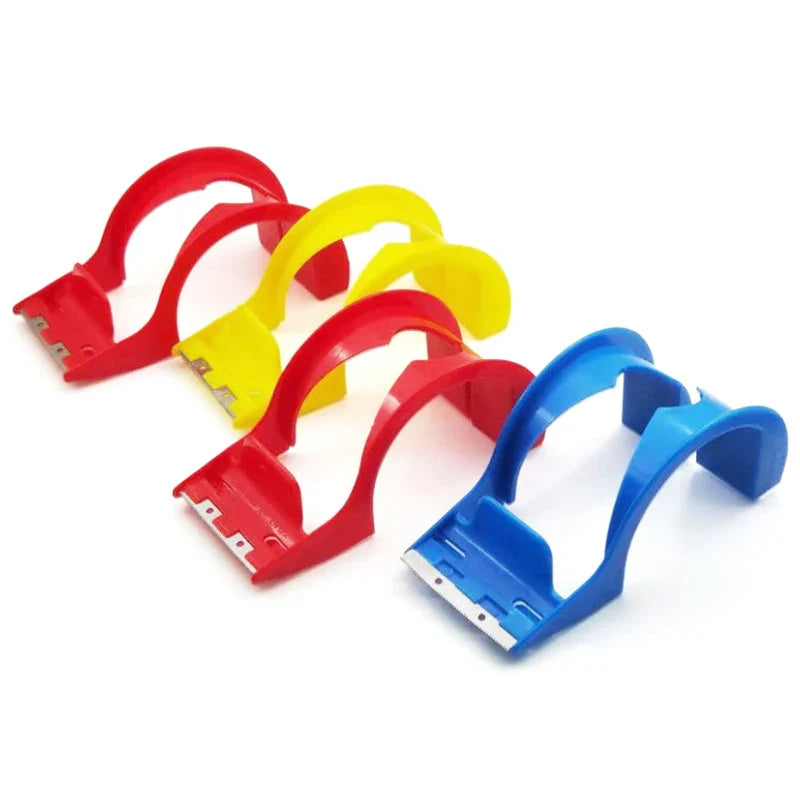 48mm Tape Dispenser – Box Sealing Cutter with Sharp Metal Blade