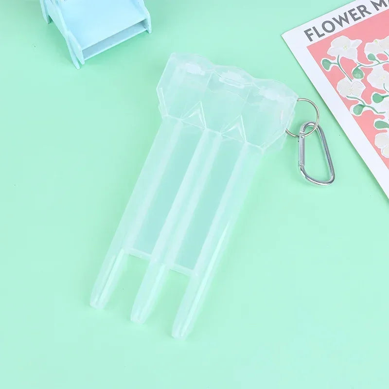 Portable Transparent Dart Box Case | Universal ABS Dart Holder Dart Storage Case Peaceful Pleasures Health and Wellness Transparent