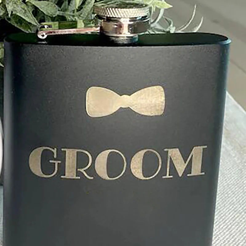 Bride groom to be Mr Mrs Flask Bachelor Bachelorette hen Party bridal shower Wedding Engagement Honeymoon travel decoration gift Peaceful Pleasures Health and Wellness groom