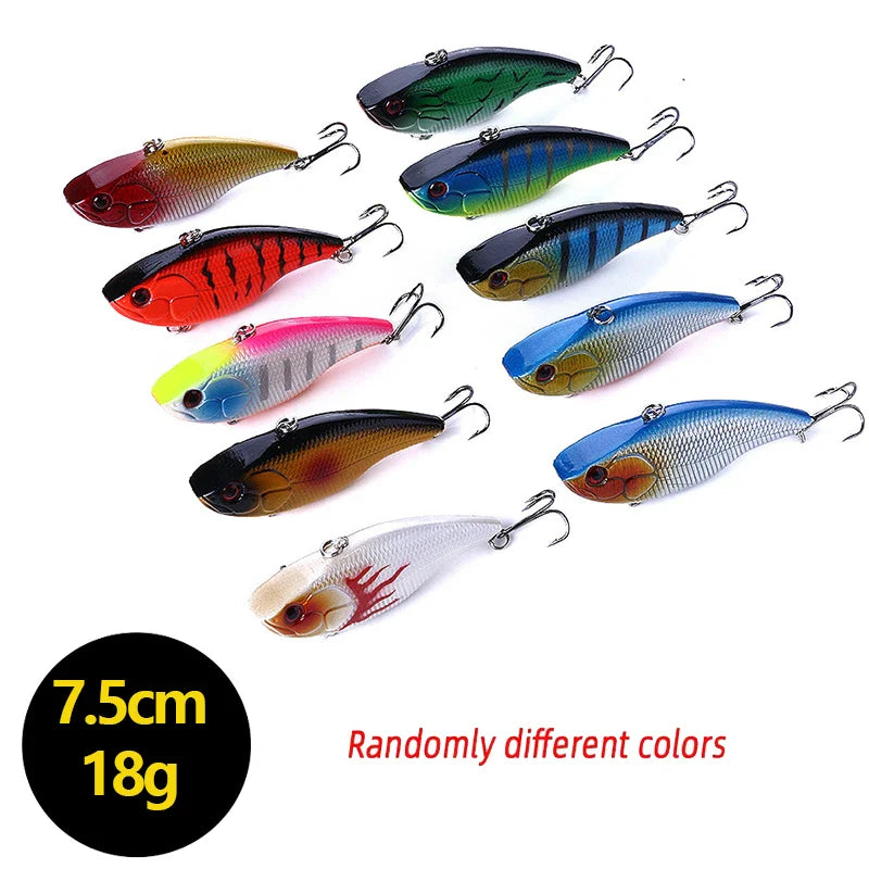 VIB Minnow Fishing Lures 7.5cm 18g – Set of 3, 5 or 8 Pieces