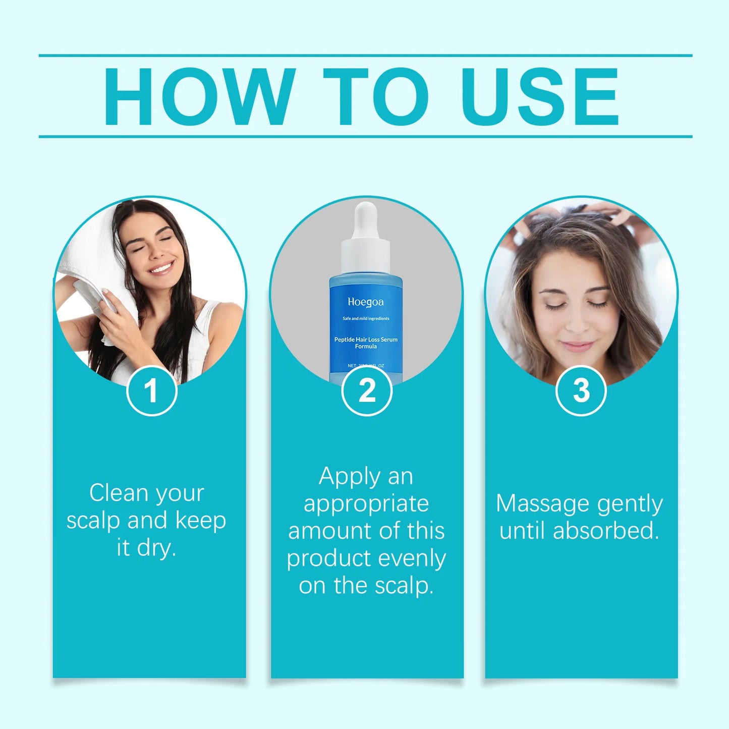 HOEGOA Hair Growth Essence – Thicker Hair Serum 30ml