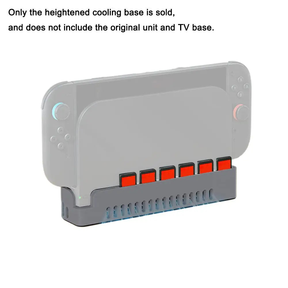 Nintendo Switch 2 Cooling Base Stand – 3D Printed Ventilation