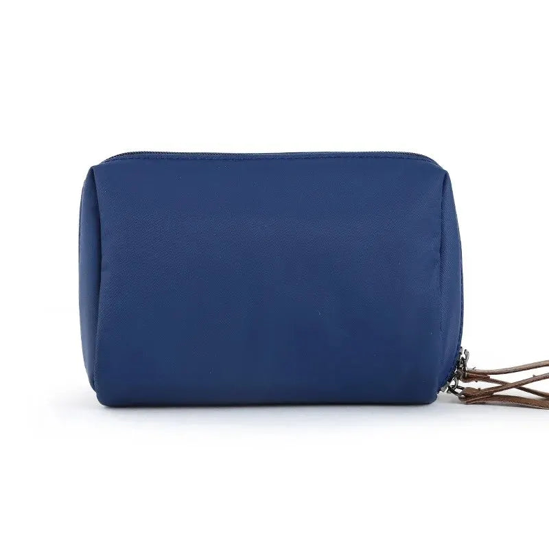 Korean Style Waterproof Makeup Bag | Nylon Cosmetic Organizer