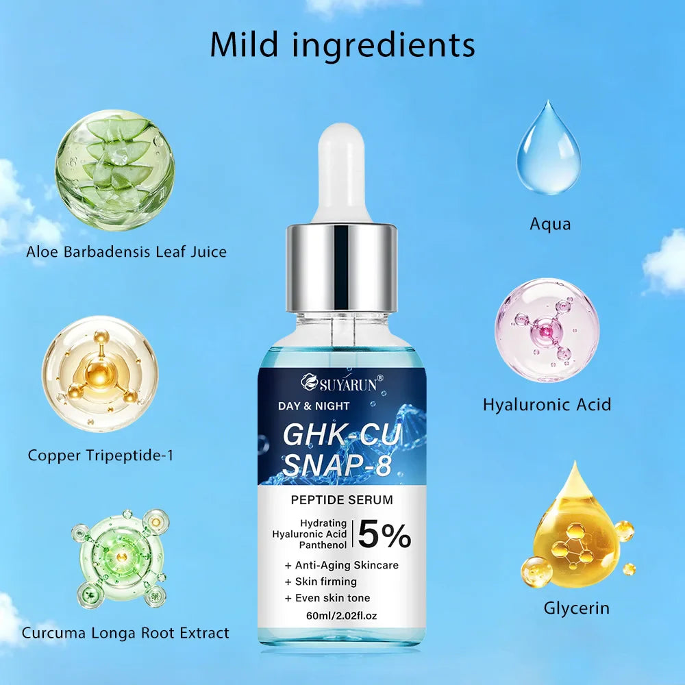 SUYARUN GHK-Cu & SNAP-8 Peptide Serum | Firming Face Serum