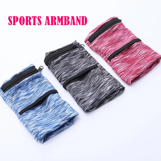 Bag For Mobile Phone Case Armbands mp3/mp4 Bags Sleeve Bags For Jogging Cell Phone Accessories Woman Running Wrist Holder Peaceful Pleasures Health and Wellness