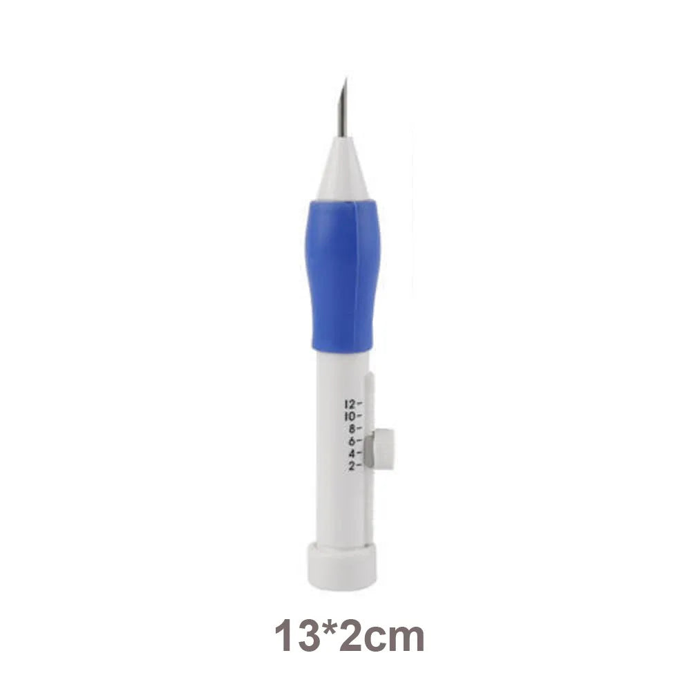 Magic Embroidery Pen Embroidery Needle Weaving Tool Fancy Silica Gel 1Embroidery Pen+4Needles For Embroidery Free Shipping Items Peaceful Pleasures Health and Wellness