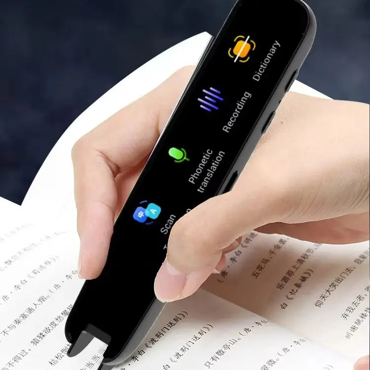 HOMEFISH Offline Translation Pen Dictionary English Intelligent Scanning Point Reading 123 Languages Translator Pen Peaceful Pleasures Health and Wellness