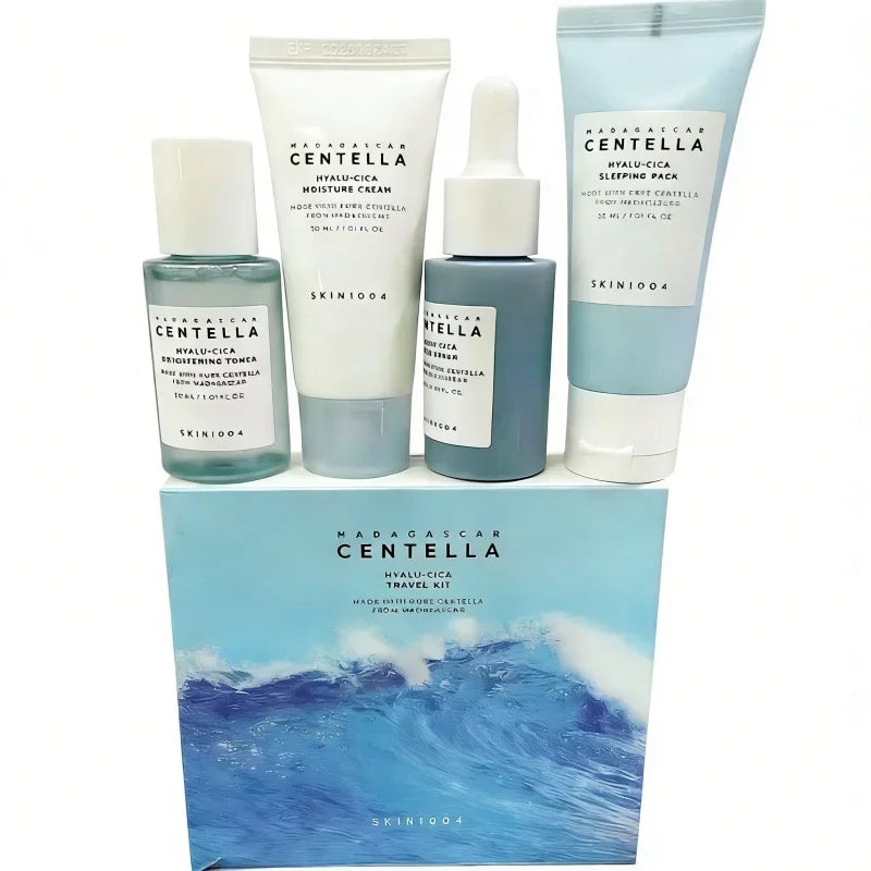 SKIN1004 Centella HyaluCica Travel Kit – 4-Piece Mini Set Peaceful Pleasures Health and Wellness 4pcs 1 box
