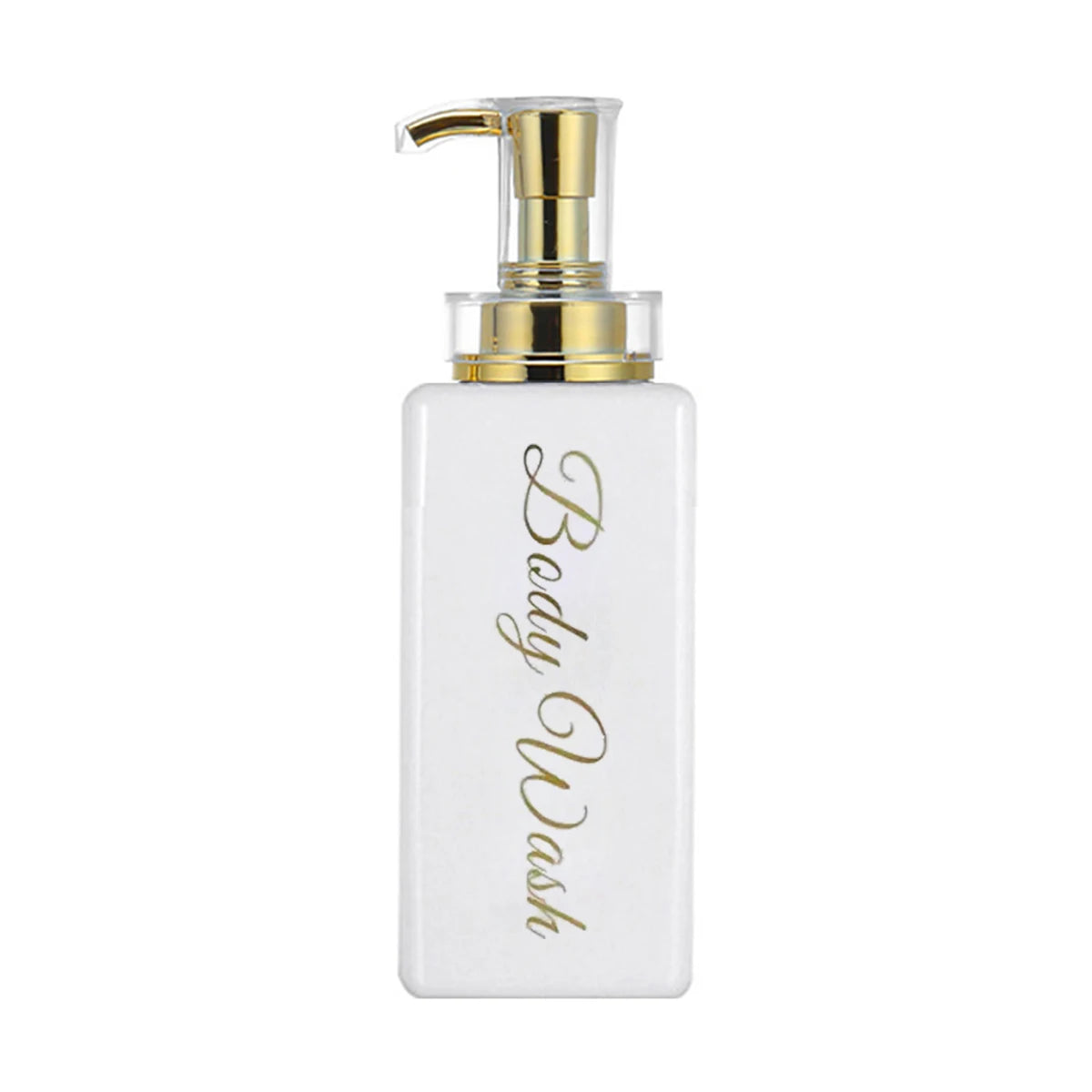 Bathroom Shower Dispenser Shampoo and Conditioner Dispenser with Gold Pump16.9oz Empty Shower Bottles for Bathroom Peaceful Pleasures Health and Wellness bodywash bottle