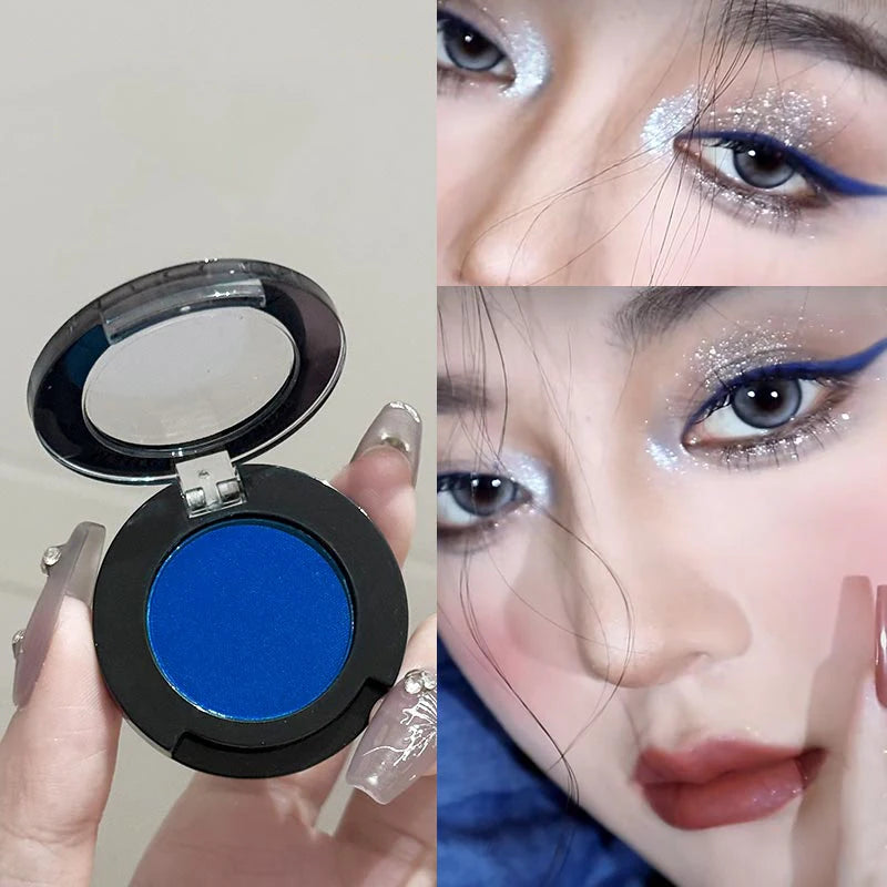 Klein Blue Smoky Eyeshadow & Eyeliner – Waterproof Matte Pigment