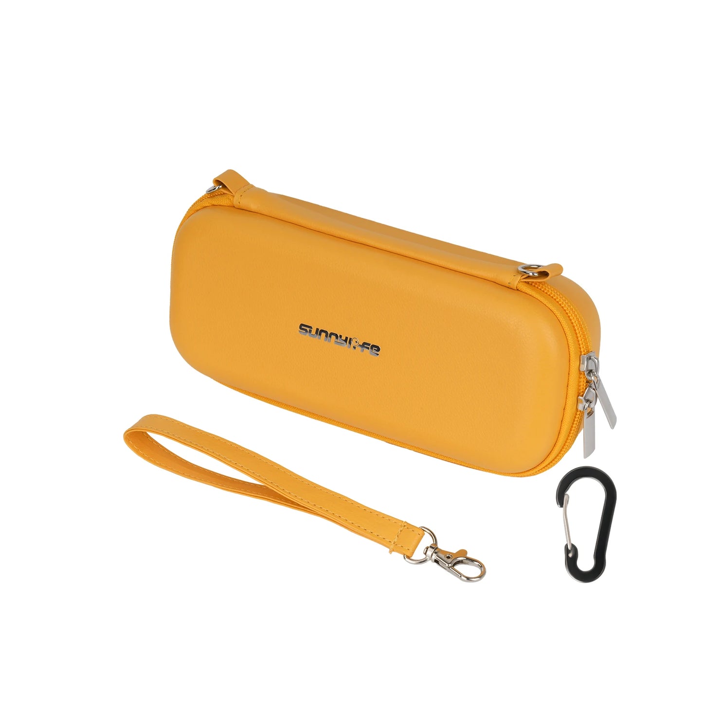 High-Quality Leather Storage Bag For DJI Pocket 4 Pro Camera Dust-Proof And Impact-Resistant Protective Accessories Peaceful Pleasures Health and Wellness yellow