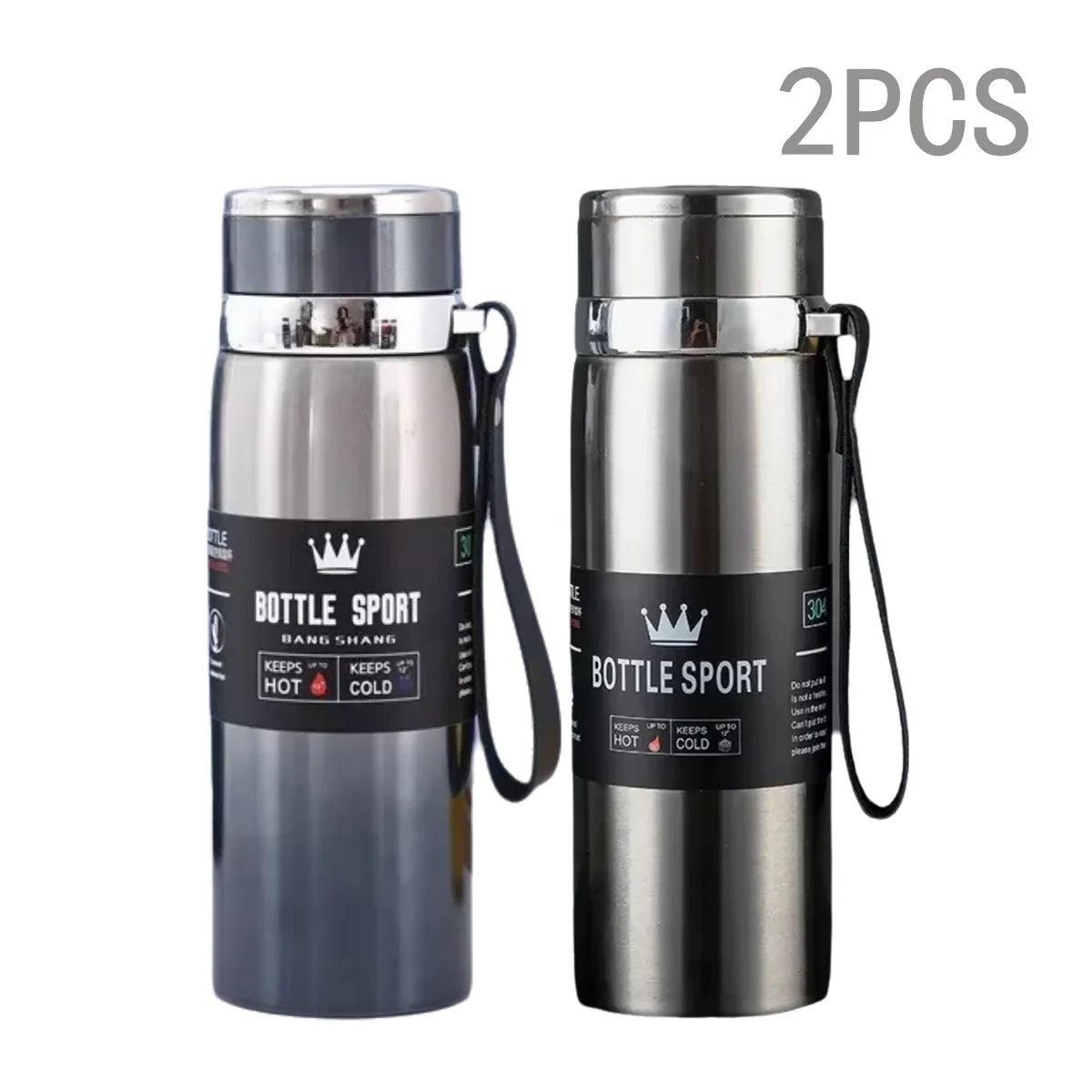 1000ml Stainless Steel Vacuum Thermos Flask – Leakproof