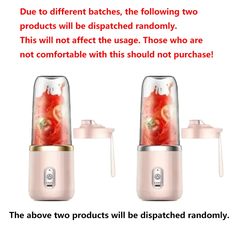 USB Portable Mini Blender Juicer Cup – Travel Smoothie Maker