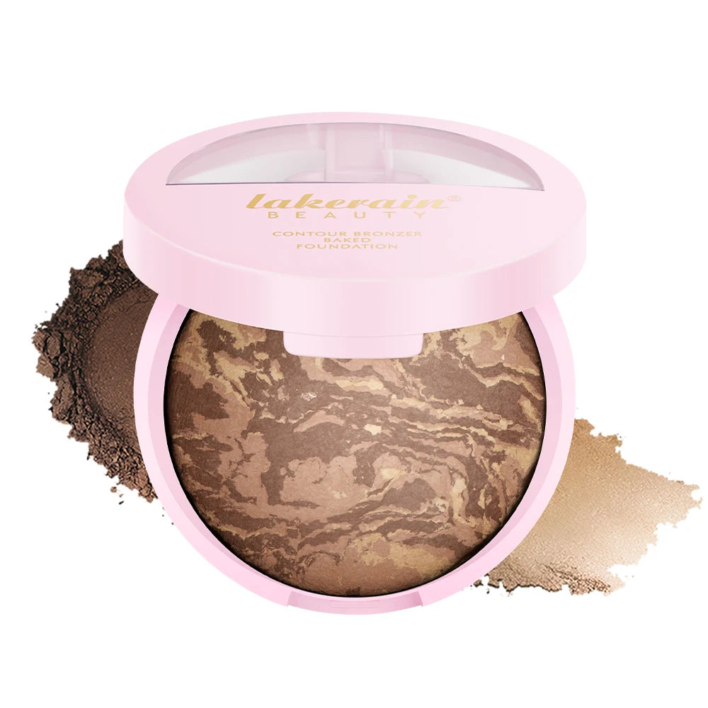 NEW YORK Baked Brighten Color Correcting Powder Foundation Fair Buildable Light to Medium Coverage Demi-Matte Natural Finish Peaceful Pleasures Health and Wellness color 2 foundation