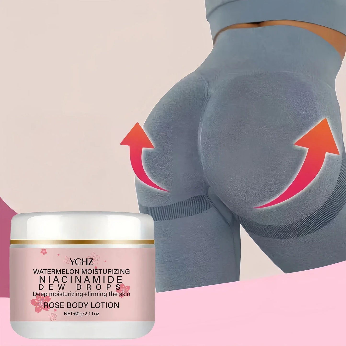 YCHZ Butt Lift Firming Body Cream 60g – All Skin Types