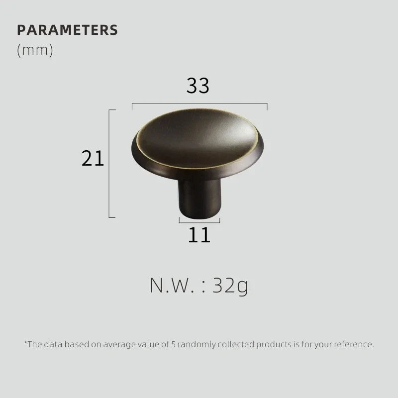 Solid Brass Drawer Pulls & Cabinet Knobs – Rural Farmhouse Style