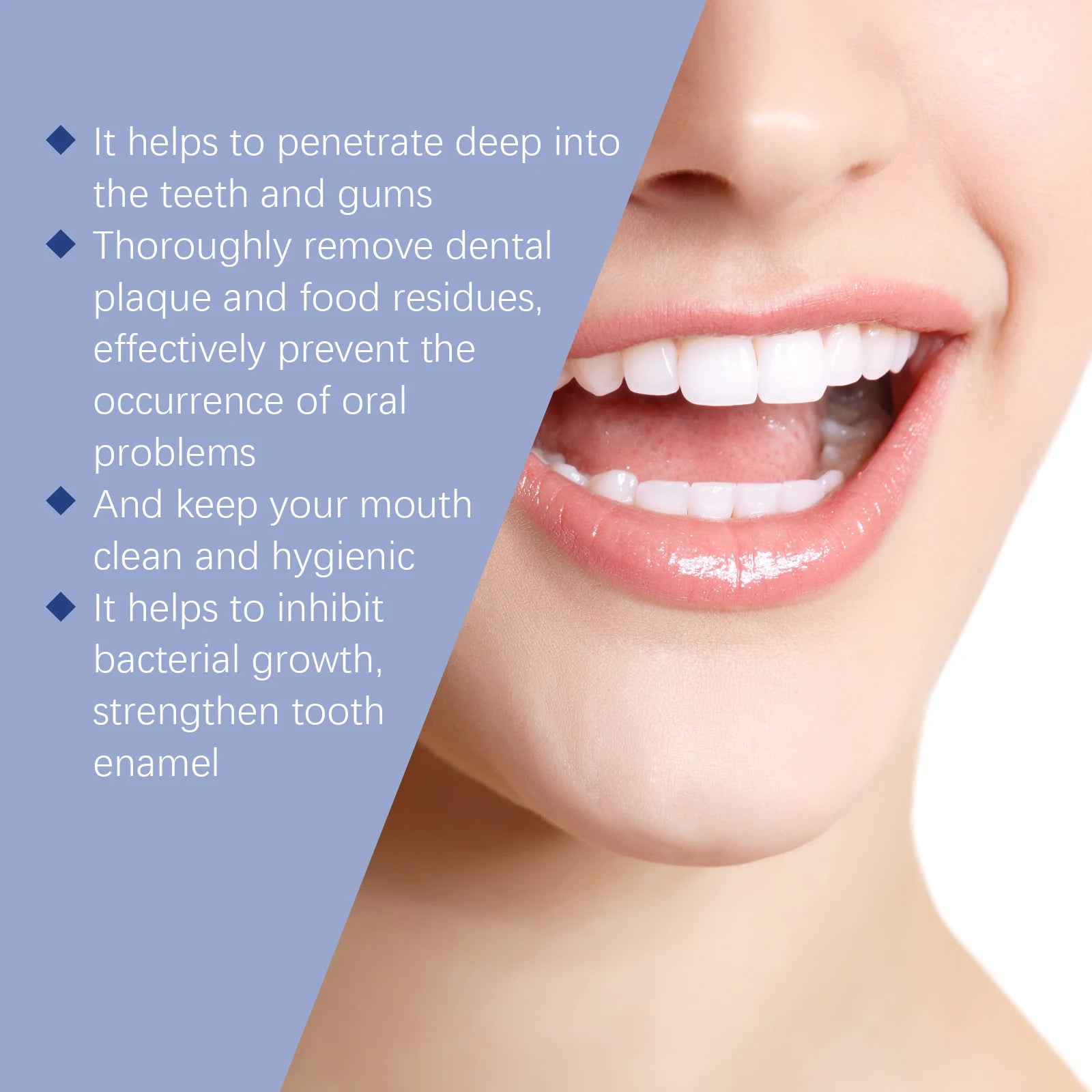 Cleaning Toothpaste Effectively Remove Dental Plaque Inhibit Bacterial Growth Prevent Tooth Decay Teeth Brighten Care Toothpaste Peaceful Pleasures Health and Wellness