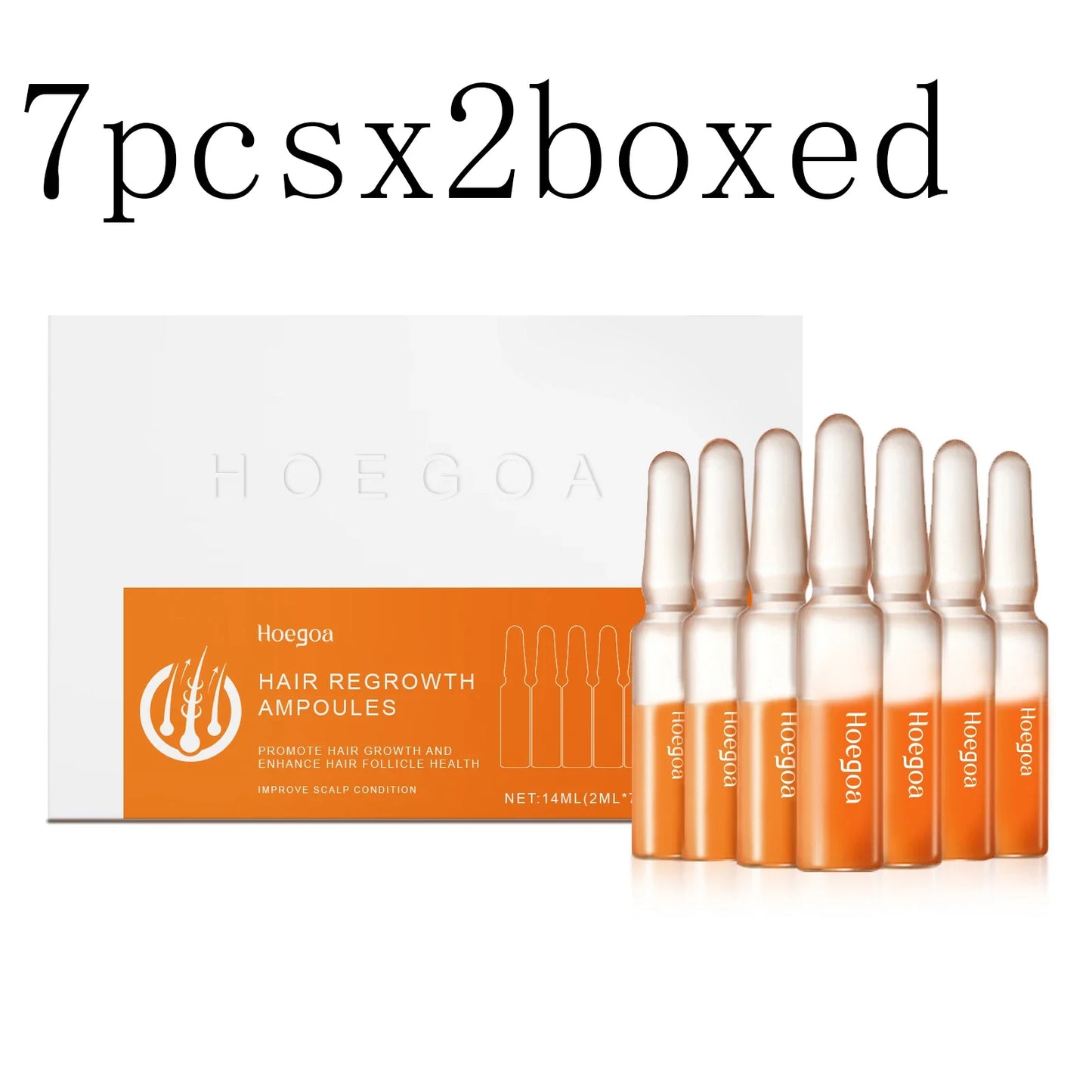 HOEGOA Hair Growth Serum Ampoules – Nourishing Scalp Treatment