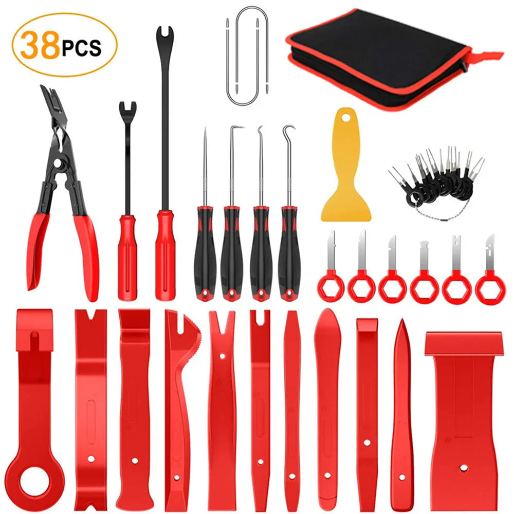 Auto Trim Removal Tool Kit – Car Door Panel & Dash Pry Tools