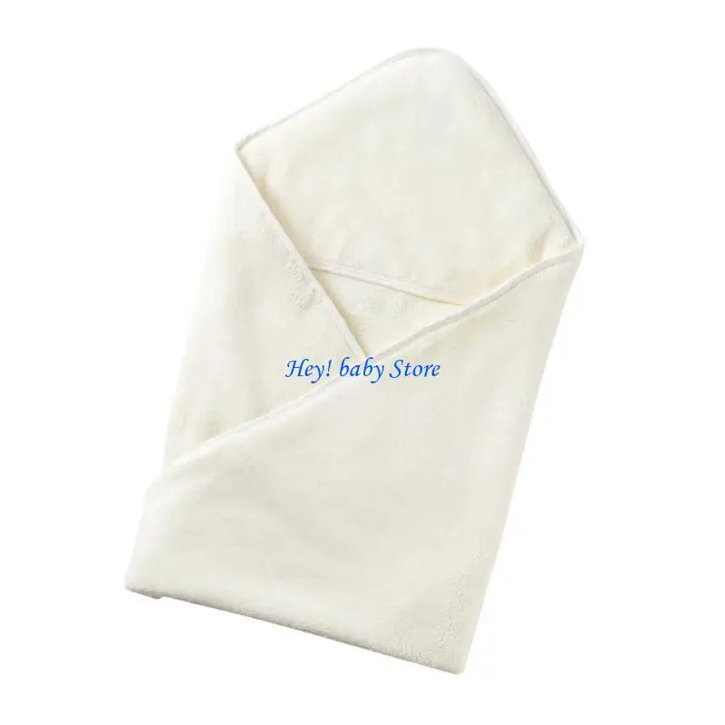 Hooded Baby Bath Towel | Soft Coral Fleece Newborn & Toddler
