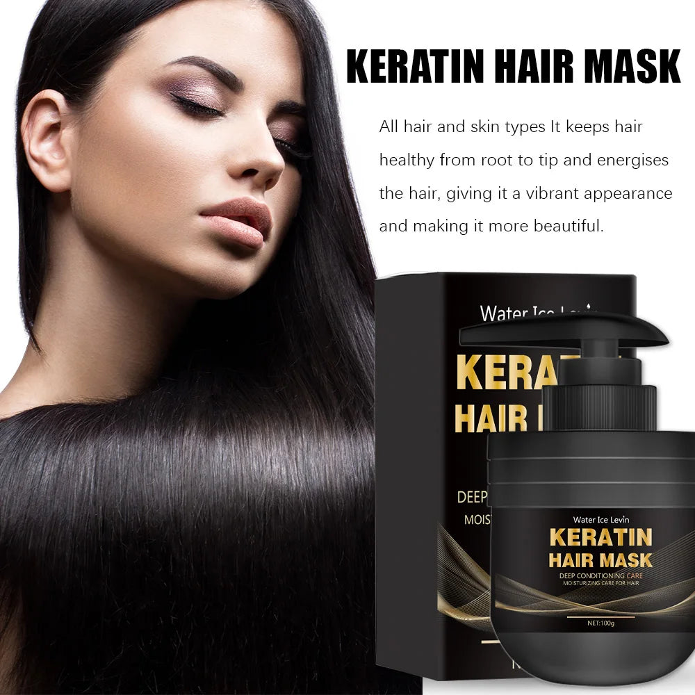 Keratin Hair Mask – Smoothing, Nourishing & Frizz Control 100g