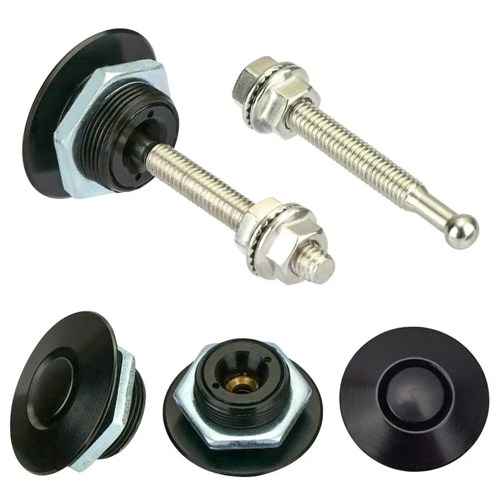 Universal Aluminum Hood Pin Quick Release Latch Clip | Bonnet Lock