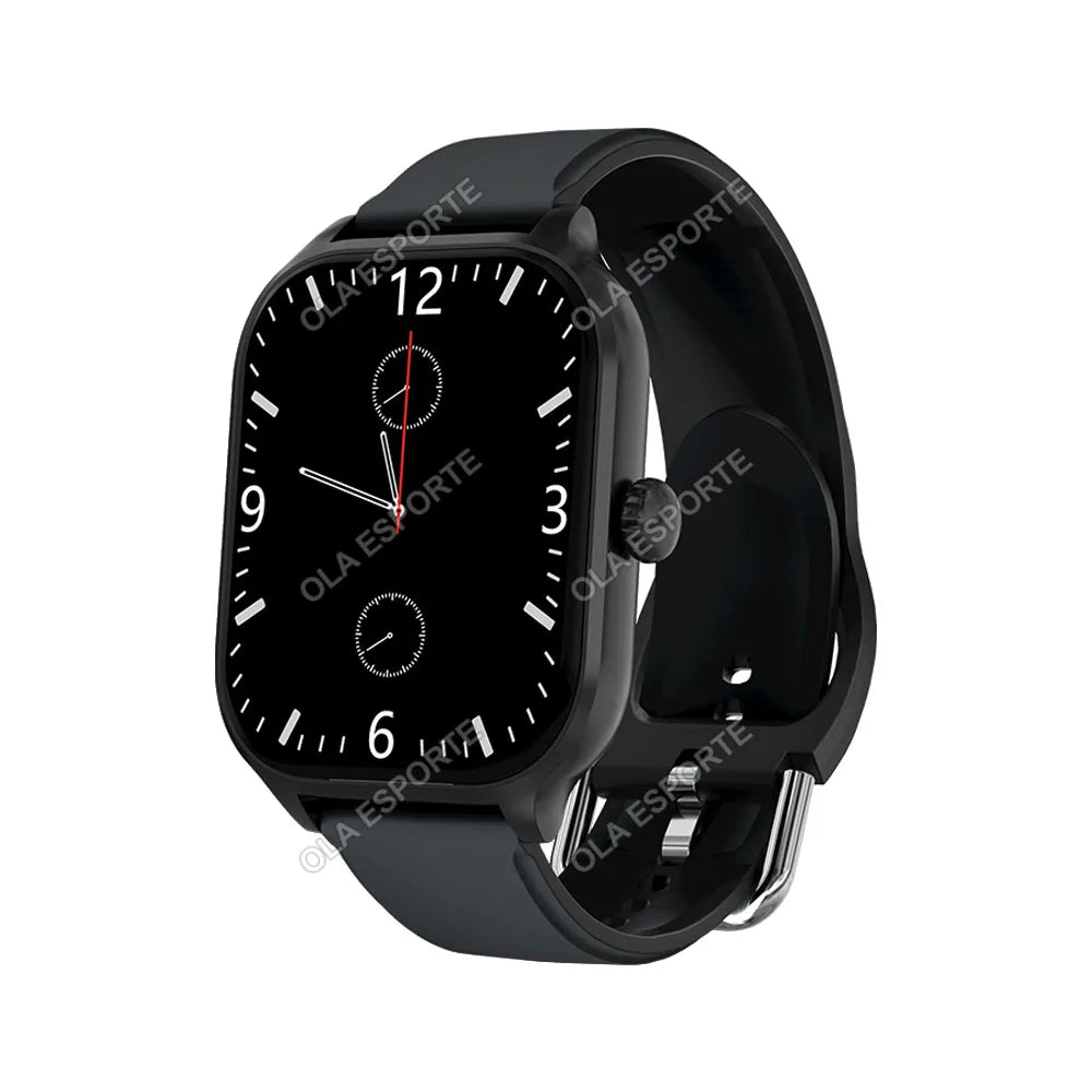 H9 Intelligent Watch Bluetooth Call Remote Photography Sleep Monitoring Multiple Sports Modes Heart Rate Blood Pressure Watches Peaceful Pleasures Health and Wellness Black