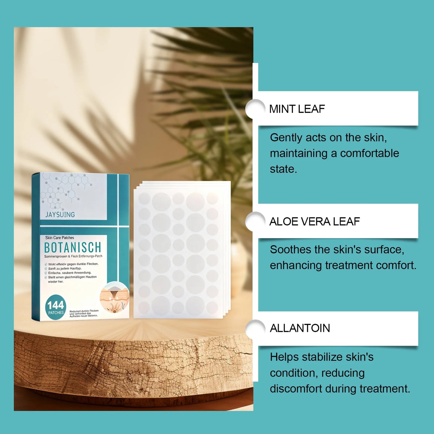 144Pcs Acne Care Patches Improve Skin Lightweight and Breathable Contoured to Face Moisturizing and Brightening Patches Peaceful Pleasures Health and Wellness