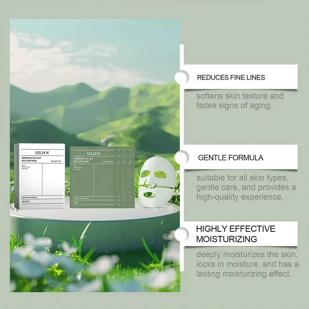 Seaweed Collagen Overnight Hydrogel Face Mask – Firm & Hydrate