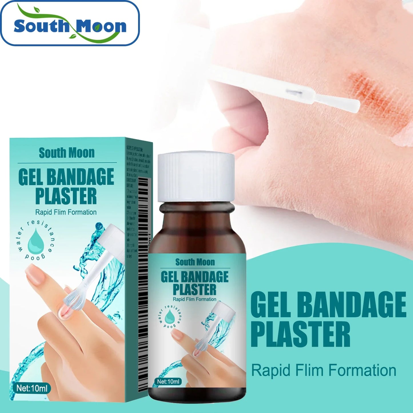 Waterproof Liquid Bandage – Quick Dry Gel Skin Plaster