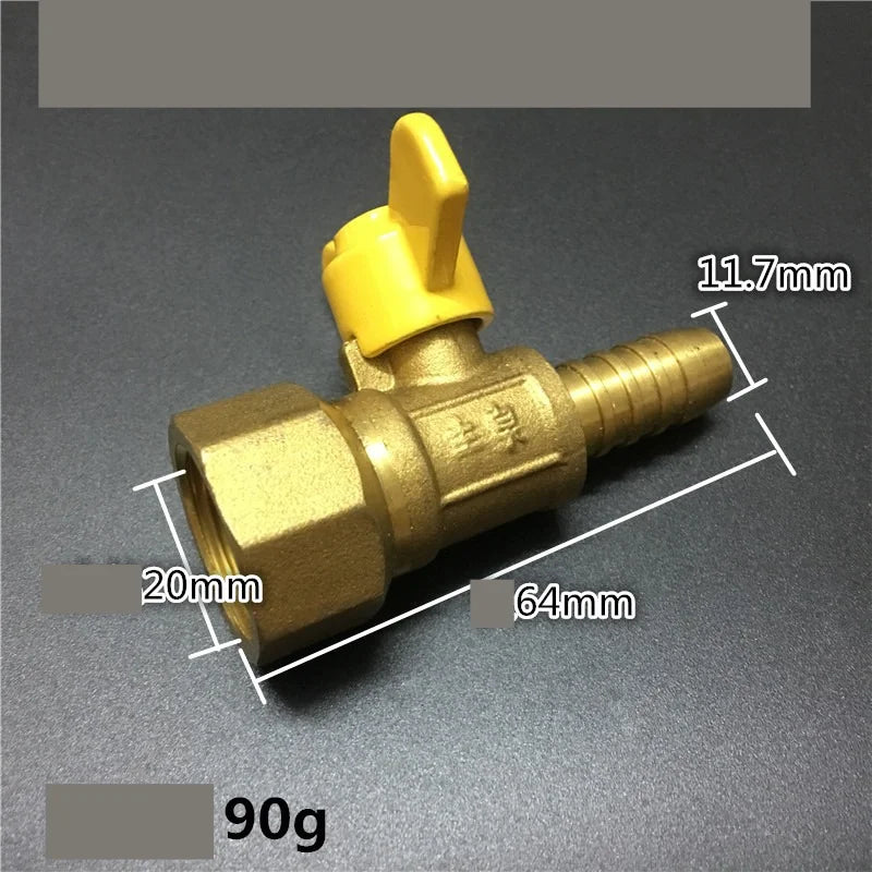 Brass Hose Barb Fitting 4–19mm x 1/2" BSP Female Thread Adapter