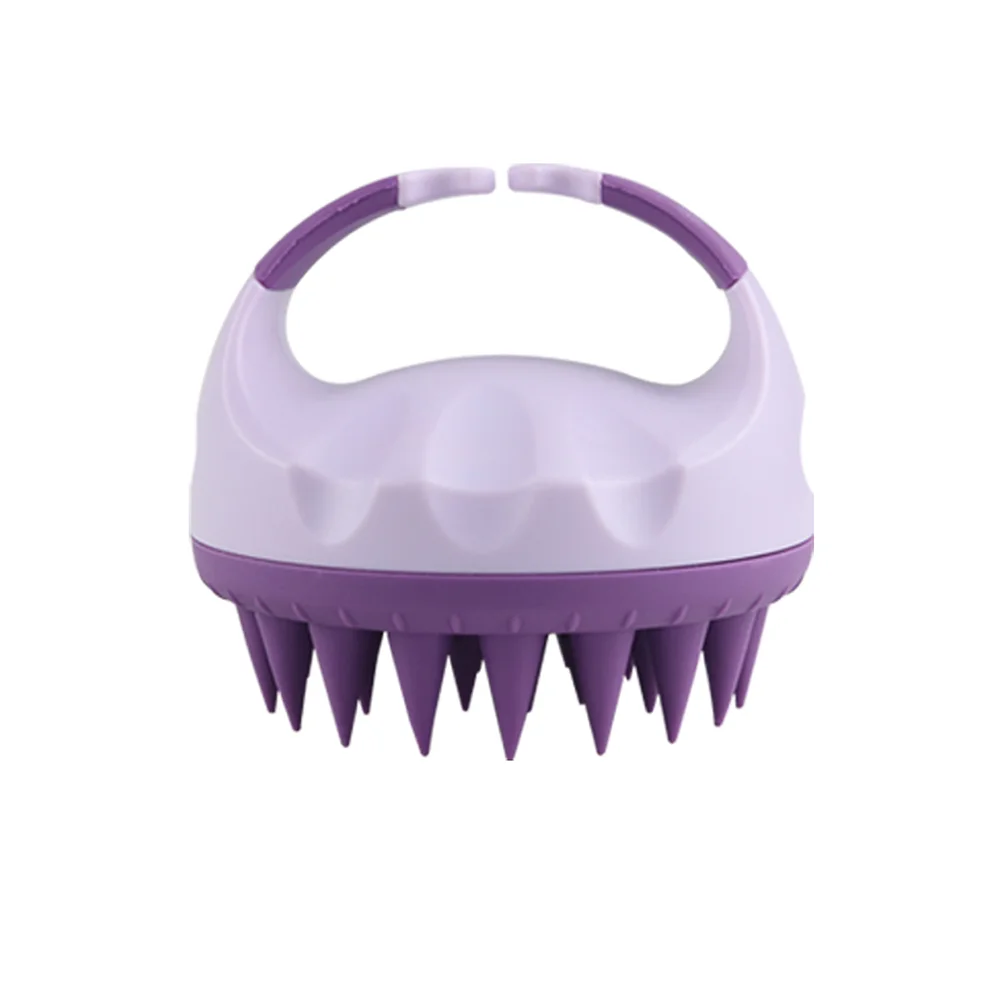 Silicone Scalp Massage Brush – Shampoo & Hair Washing Comb