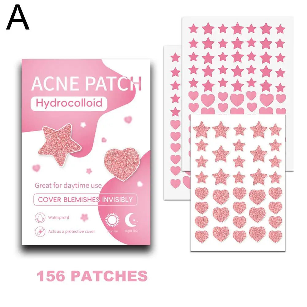 Star Pimple Patches – Colorful Invisible Acne Spot Stickers