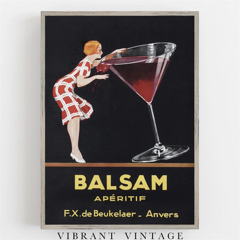 Vintage Beer and Cigarette Rodeo Poster Print Canvas Painting Wall Art Picture for Retro Bar Living Room Home Decoration Peaceful Pleasures Health and Wellness