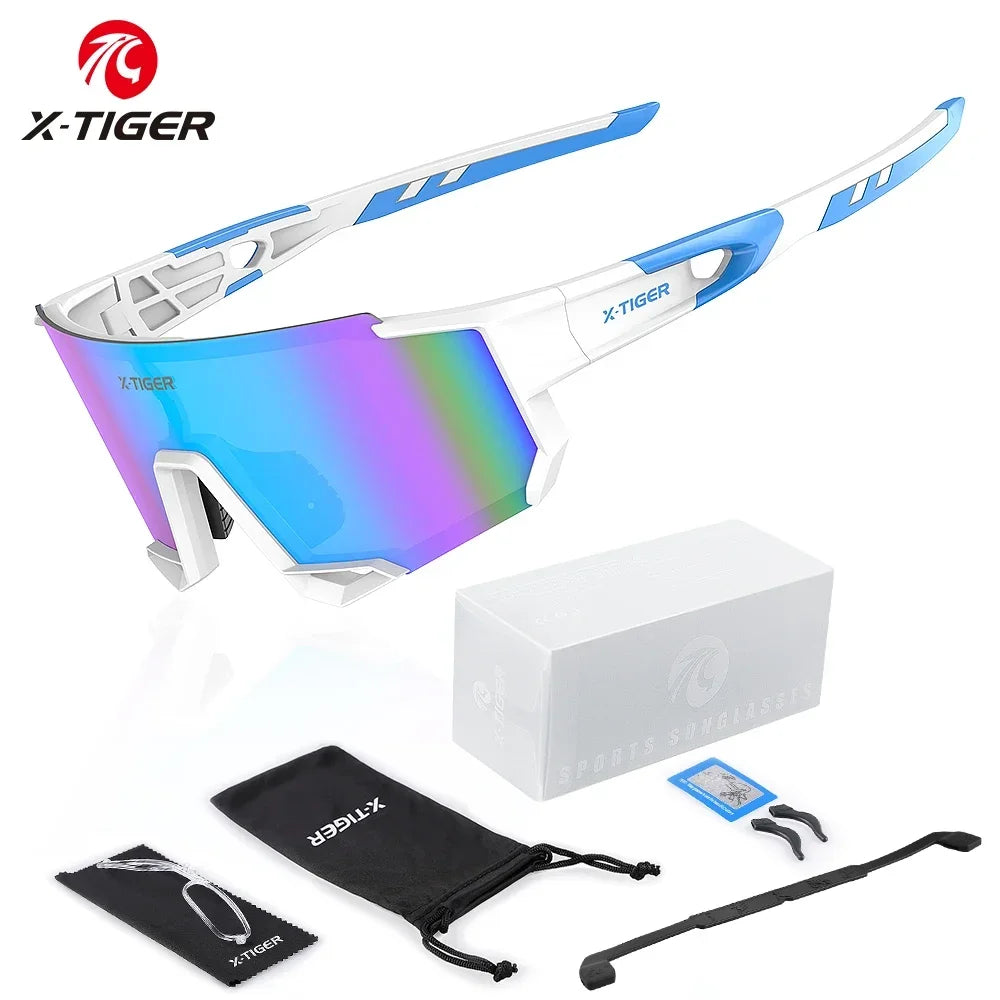 X-TIGER Polarized Cycling Glasses UV400 Sports Sunglasses