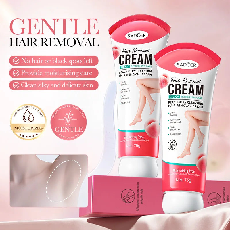 SADOER 3-Min Hair Removal Cream | Face, Body & Intimate Areas